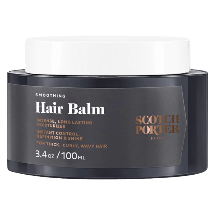 Smoothing Hair Balm 3.4 oz by Scotch Porter - GroomNoir - Black Men Hair and Beard Care