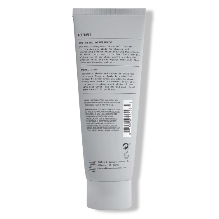 Bevel Clear Shave Gel