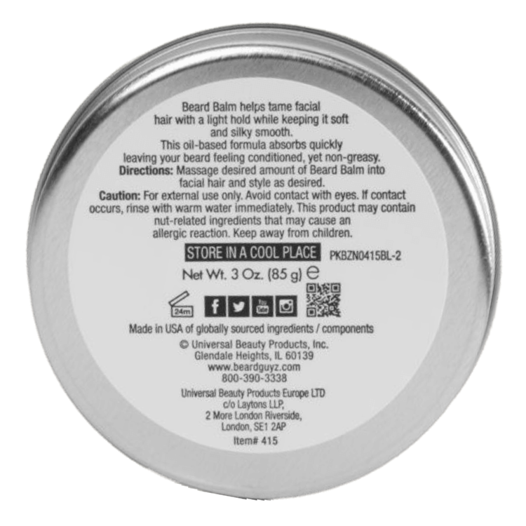 Beard Balm 3oz  by Beard Guyz