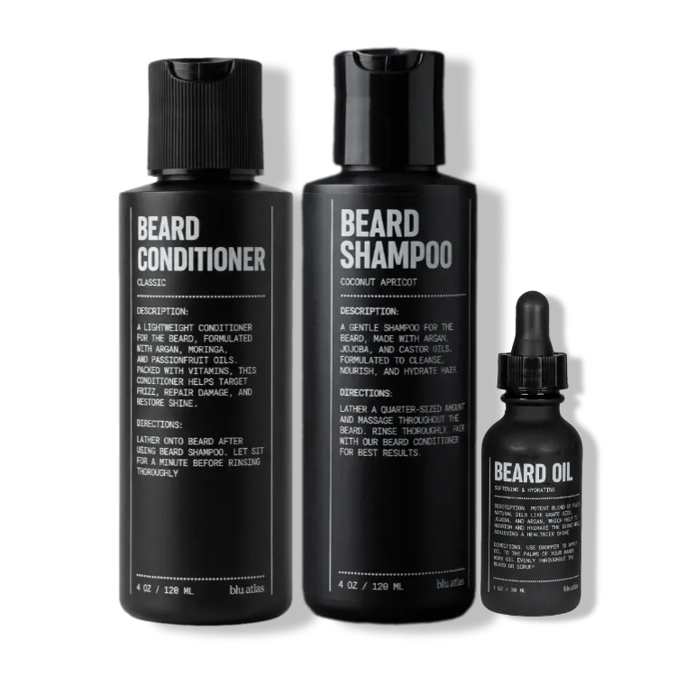 Blu Atlas Beard Care Bundle - Standard