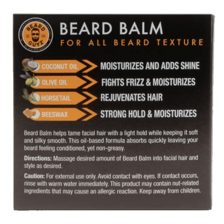 Beard Balm 3oz by Beard Guyz - GroomNoir
