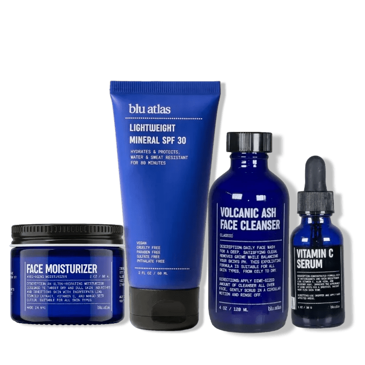 Blu Atlas Face Care Bundle - Standard - GroomNoir