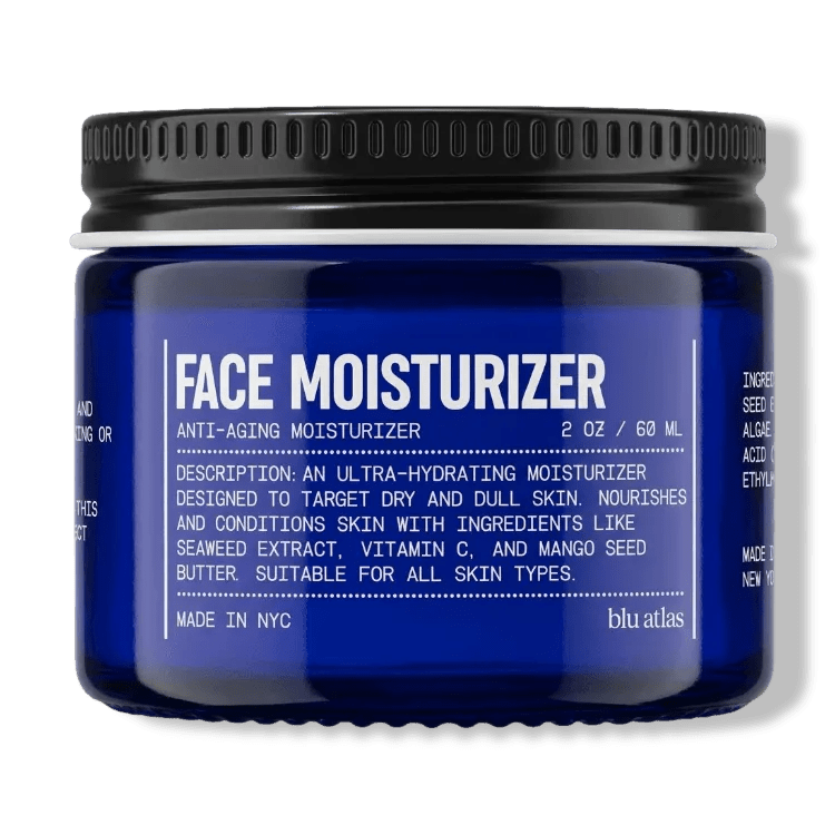 Blu Atlas Face Moisturizer - GroomNoir