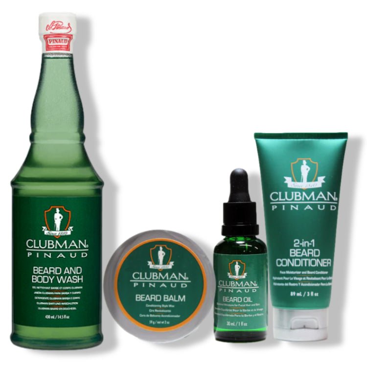 Clubman Beard Bundle - Ultimate - GroomNoir