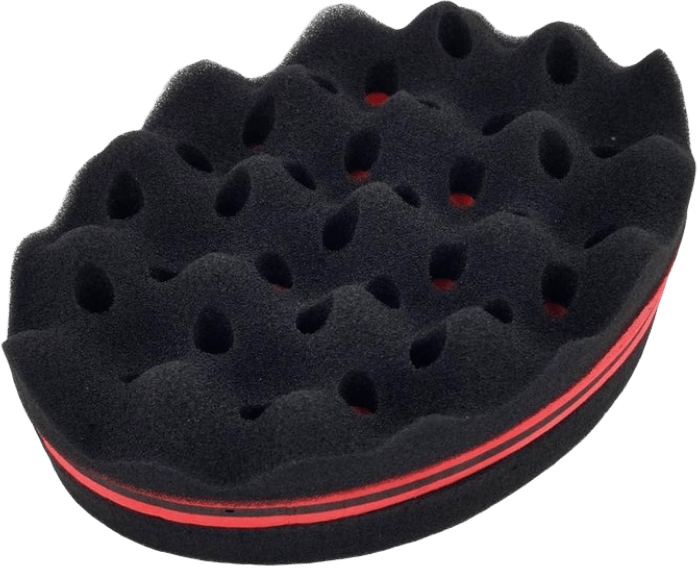 Double Sided Oval Magic Twist Hair Sponge - GroomNoir