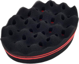 Double Sided Oval Magic Twist Hair Sponge