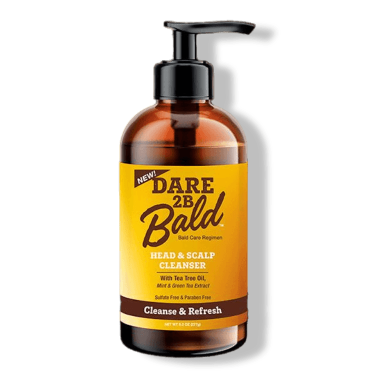 High Time Dare 2B Bald Head &amp; Scalp Cleanser 8 oz - GroomNoir