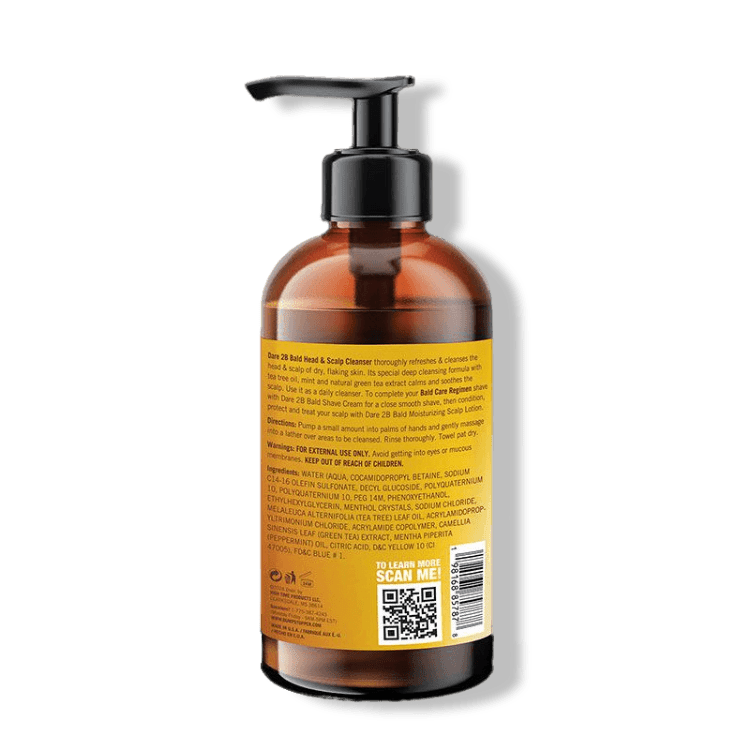 High Time Dare 2B Bald Head & Scalp Cleanser 8 oz - GroomNoir