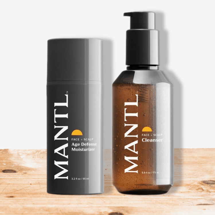 Mantl Bald Bundle - Duo - GroomNoir - Black Men Hair and Beard Care