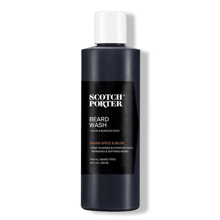 Moisturizing Beard Wash 8 oz by Scotch Porter - GroomNoir