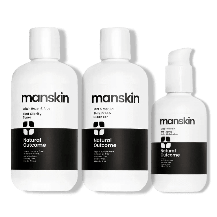 Natural Outcome Face Care Bundle - Standard - GroomNoir