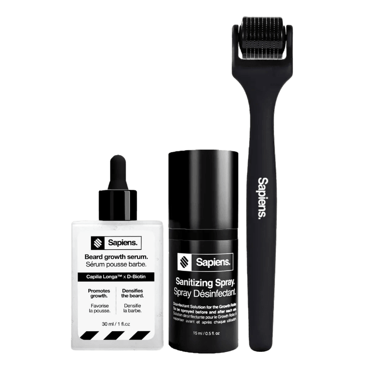 Sapiens Beard Growth Bundle - Duo - GroomNoir
