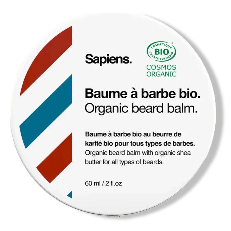 Sapiens Organic Beard Balm 2 oz - GroomNoir