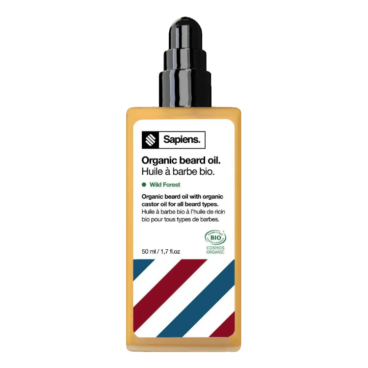 Sapiens Organic Beard Oil 1.7 oz - GroomNoir