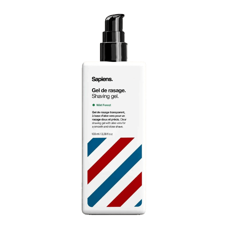 Sapiens Transparent Shaving Gel 3.38 oz - GroomNoir