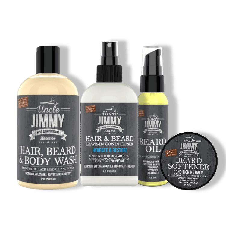 Uncle Jimmy Beard Care Bundle - Standard - GroomNoir