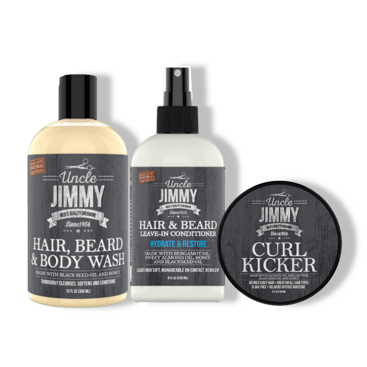 Uncle Jimmy Curl Bundle - GroomNoir