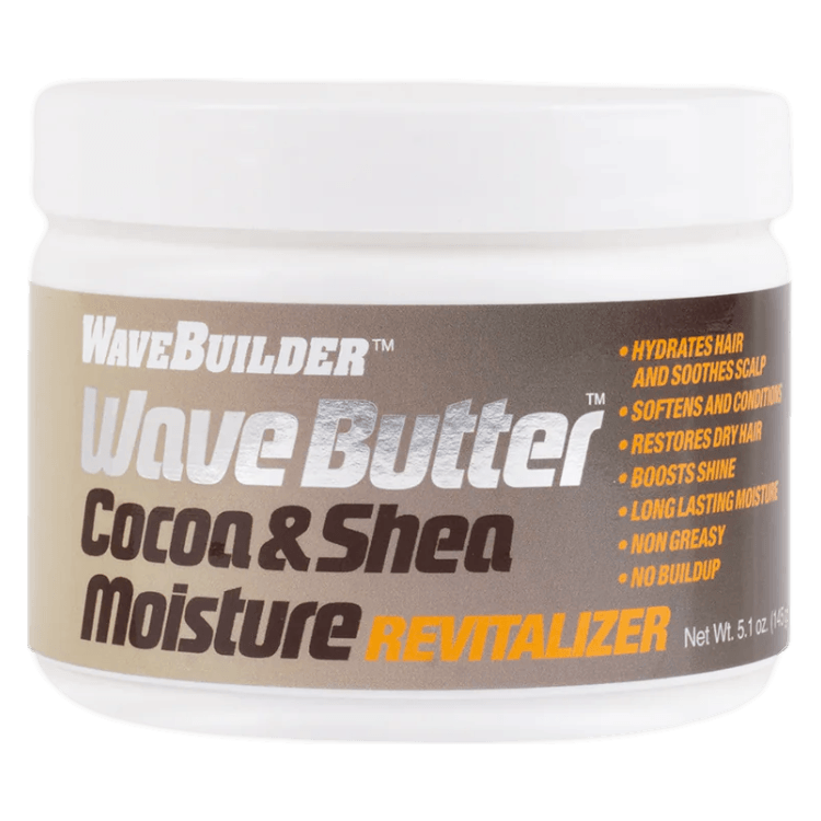 Wave Butter with cocoa and shea by WaveBuilder 5.1oz - GroomNoir - Black Men Hair and Beard Care