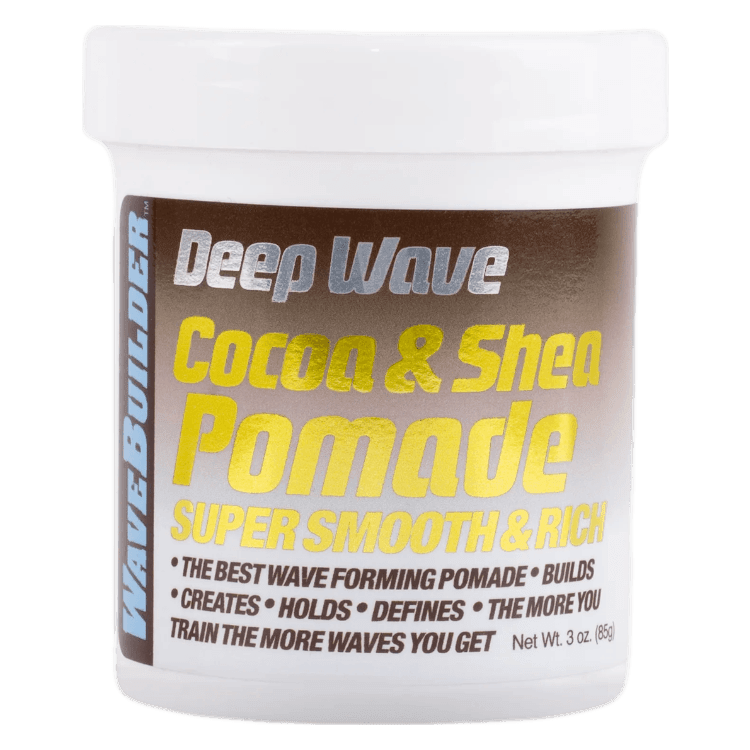 WaveBuilder Cocoa & Shea Pomade 3 oz - GroomNoir