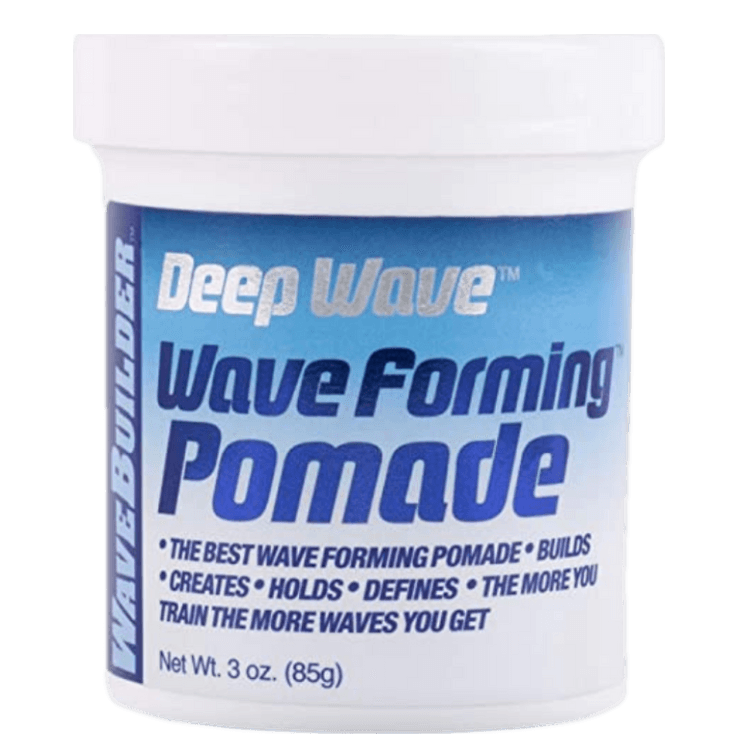 Wavebuilder Deep Wave Pomade 3 oz - GroomNoir - Black Men Hair and Beard Care