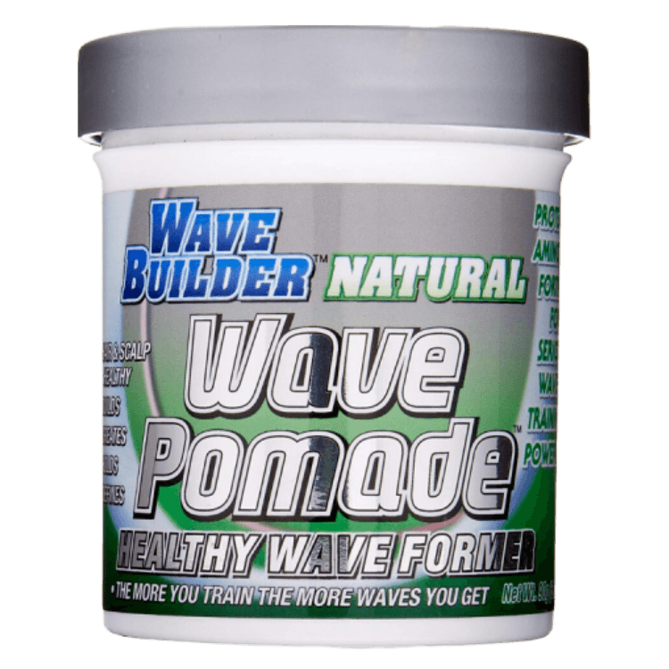 WaveBuilder Natural Wave Pomade 3 oz - GroomNoir - Black Men Hair and Beard Care