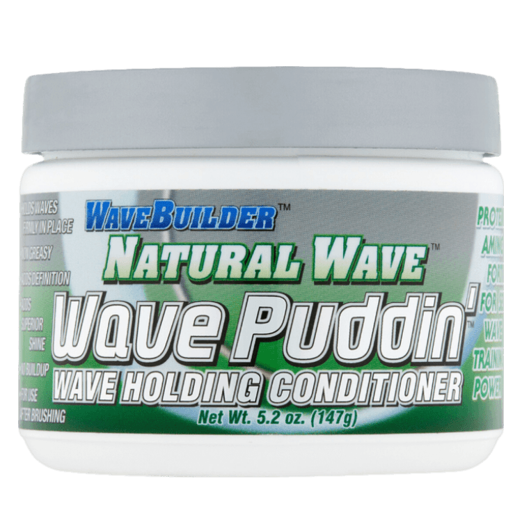 WaveBuilder Natural Wave Puddin 5.2 oz - GroomNoir - Black Men Hair and Beard Care