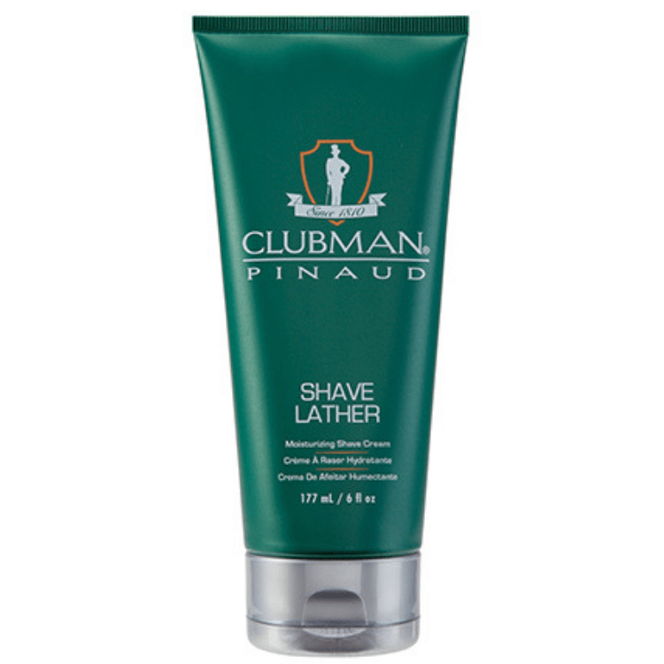 Shave lather 6oz  by Clubman Pinaud - GroomNoir - Black Men Hair and Beard Care