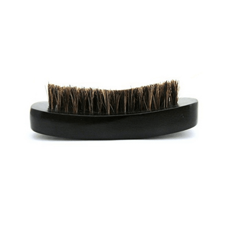 Annie Curved Military Brush - Medium - GroomNoir - Black Men Hair and Beard Care