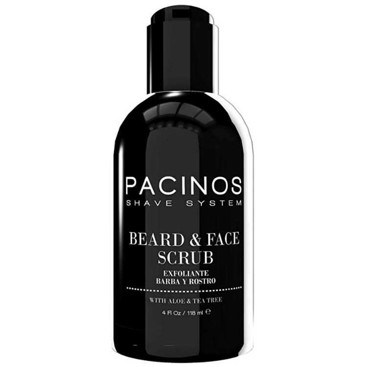 Beard & Face Scrub 4oz  by Pacinos - GroomNoir - Black Men Hair and Beard Care