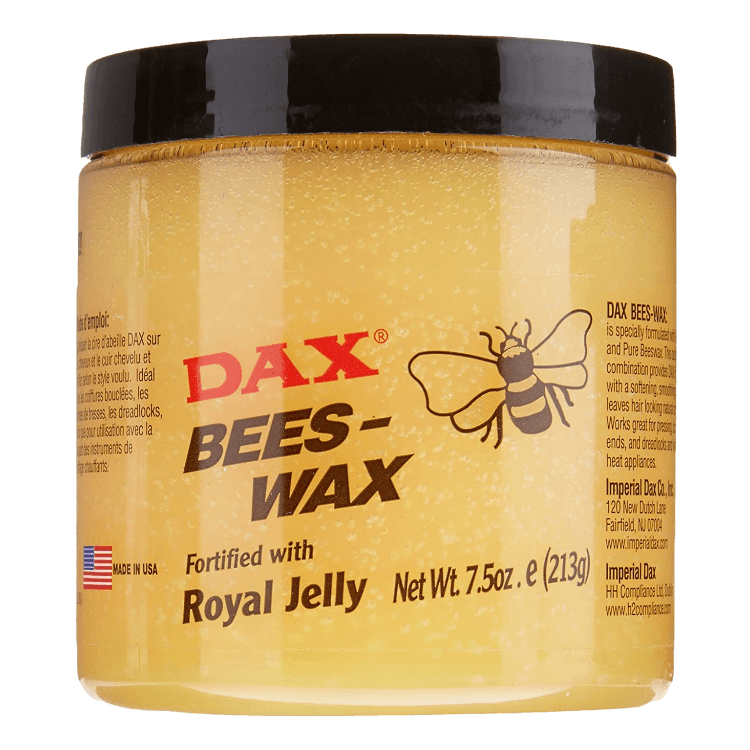 Bees Wax Fortified with Royal Jelly by DAX - GroomNoir - Black Men Hair and Beard Care