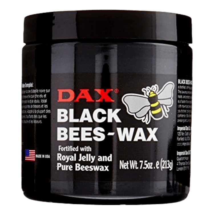 Black Beeswax by DAX - GroomNoir - Black Men Hair and Beard Care