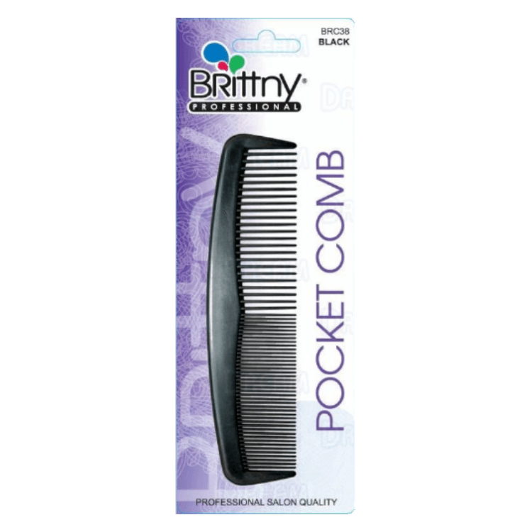 Brittny Pocket Comb - GroomNoir - Black Men Hair and Beard Care
