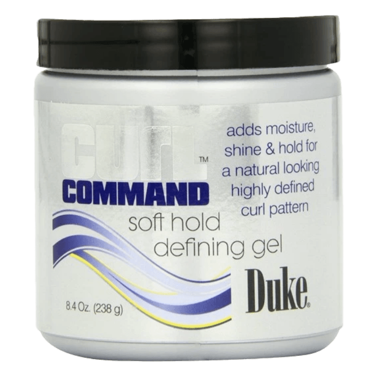 Duke Curl Command Gel Soft Hold 8.4 oz - GroomNoir