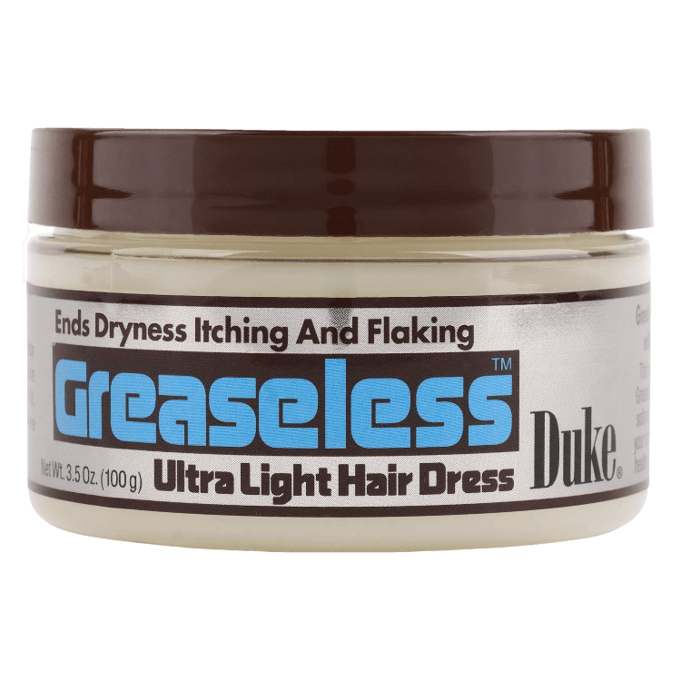 Duke Greaseless Ultra Light Hair Dress 3.5 oz - GroomNoir - Black Men Hair and Beard Care