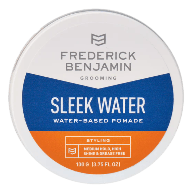 Frederick Benjamin  Sleek Water Pomade 3.5 Oz - GroomNoir - Black Men Hair and Beard Care