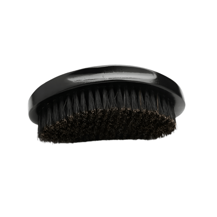 GroomNoir Medium Palm Wave 100% Boar Bristle Brush - GroomNoir