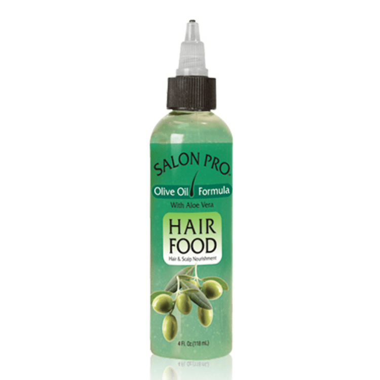Hair Food - Olive Oil 4oz  by Salon Pro - GroomNoir - Black Men Hair and Beard Care