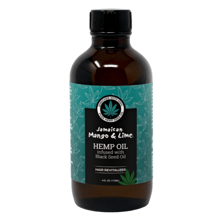 Hemp Seed Oil infused with Black Seed Oil 4 oz by Jamaican Mango & Lime - GroomNoir