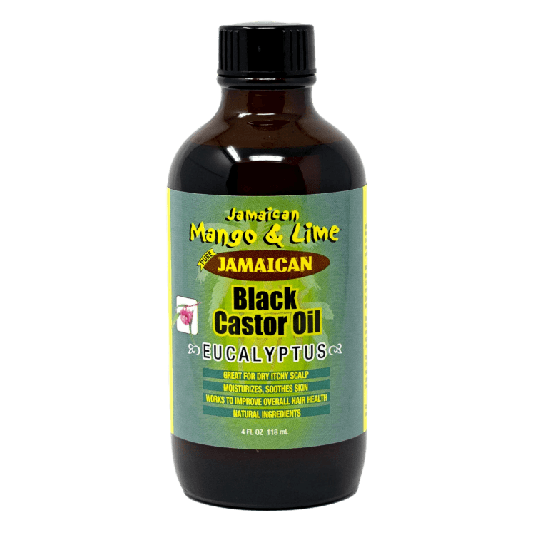 Jamaican Black Castor Oil - Eucalytpus 4oz by Jamaican Mango & Lime - GroomNoir - Black Men Hair and Beard Care