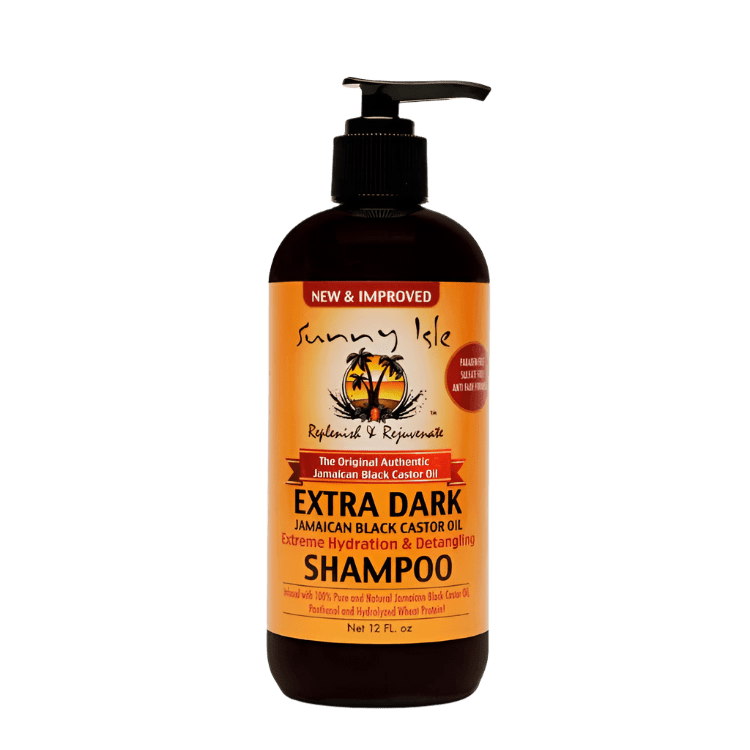 Jamaican Black Castor Oil Extra Dark Shampoo 12 oz by Sunny Isle - GroomNoir