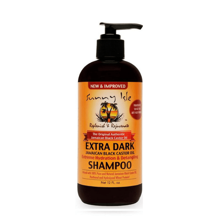 Jamaican Black Castor Oil Extra Dark Shampoo 12 oz by Sunny Isle - GroomNoir - Black Men Hair and Beard Care
