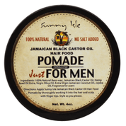 Jamaican Black Castor Oil Hair Pomade for Men 4oz by Sunny Isle - GroomNoir - Black Men Hair and Beard Care
