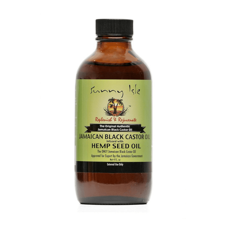 Jamaican Black Castor Oil infused with Hemp Oil by Sunny Isle - GroomNoir - Black Men Hair and Beard Care
