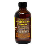 Jamaican Black Castor Oil - Mongongo w/ Cotton Tee 4oz  by Jamaican Mango & Lime