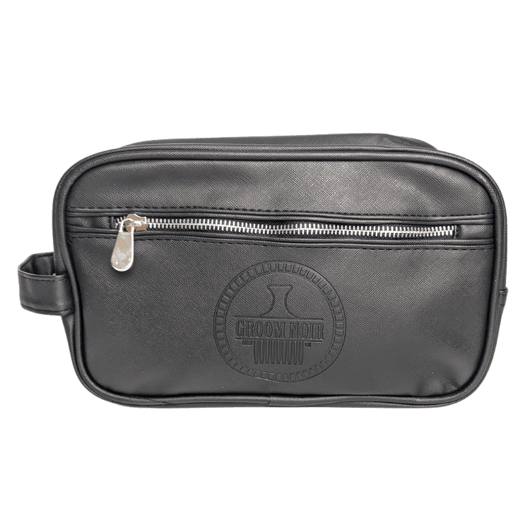 Luxury Vegan Leather Wash Bag by GroomNoir - GroomNoir