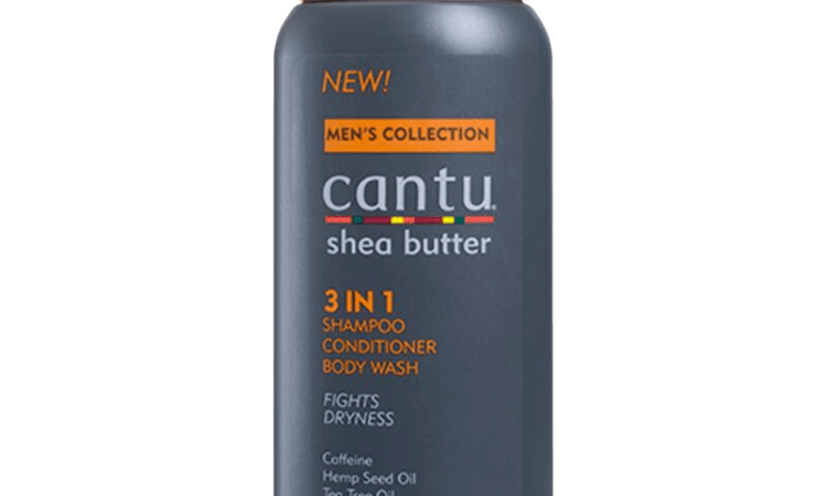 Men&#39;s 3-in-1 Shampoo Conditioner Bodywash 13.5oz by Cantu - GroomNoir - Black Men Hair and Beard Care