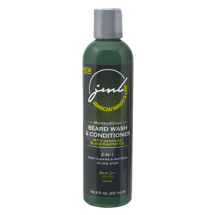 Moisturizing Beard Wash & Conditioner 8oz by Jamaican Mango & Lime - GroomNoir - Black Men Hair and Beard Care