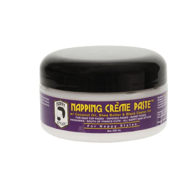 Napping Creme Paste 8 oz by Nappy Styles - GroomNoir - Black Men Hair and Beard Care