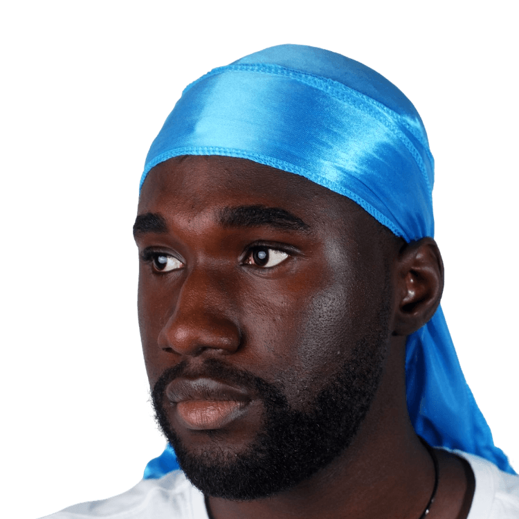 Premium Silky Polyester Durag by GroomNoir - GroomNoir - Black Men Hair and Beard Care