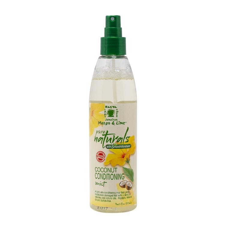Pure Naturals Coconut Conditioning Mist 8oz  by Jamaican Mango & Lime - GroomNoir - Black Men Hair and Beard Care